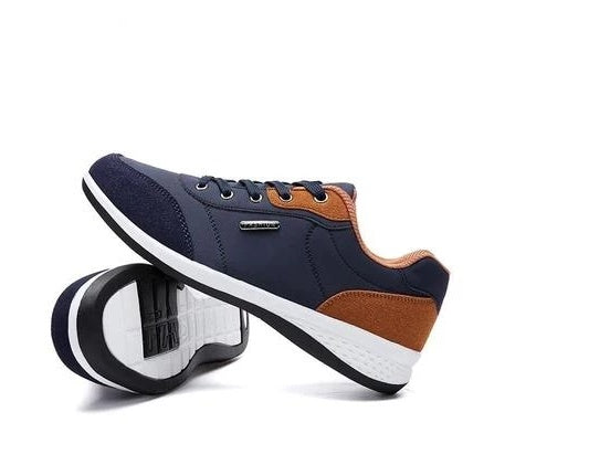 Męskie oddychające modne sneakersy casualowe