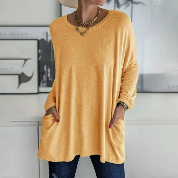 Seraphina™ – sweter z kieszenią, łatwy w noszeniu