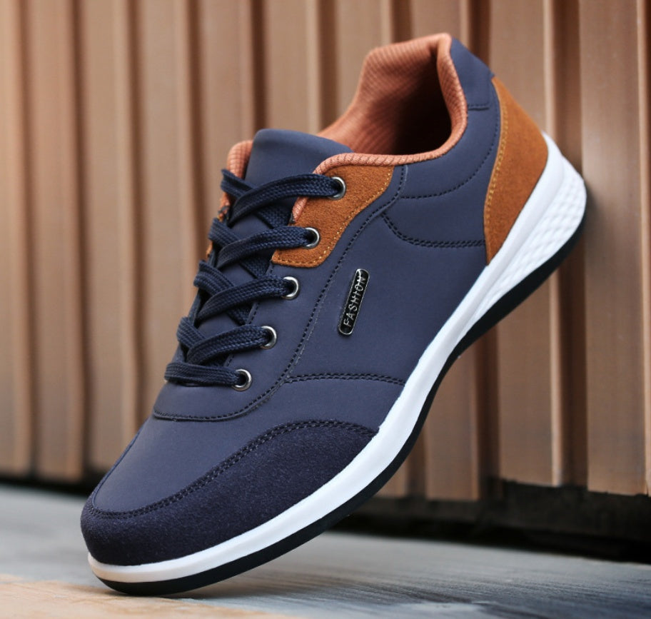Męskie oddychające modne sneakersy casualowe