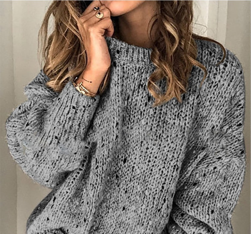 Adeline™ – Retro Colorblock Sweater