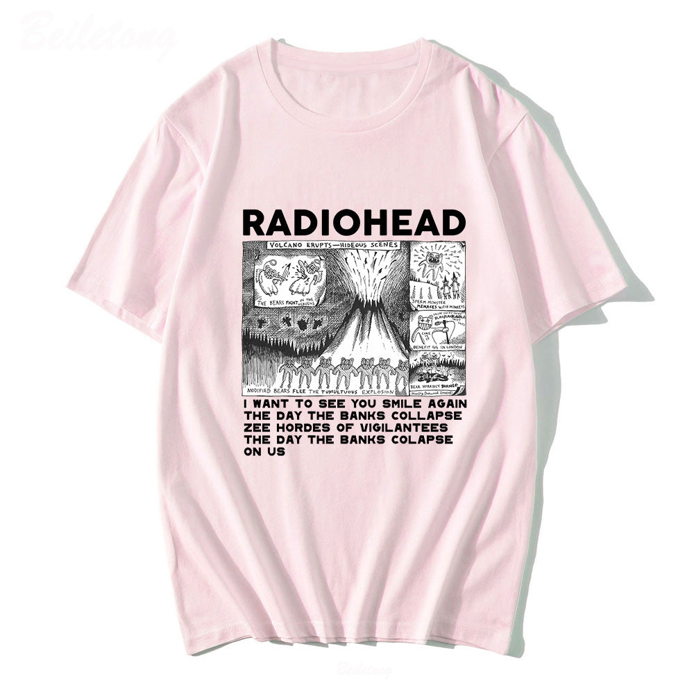 Bandora™ – męski t-shirt z nadrukiem zespołu  