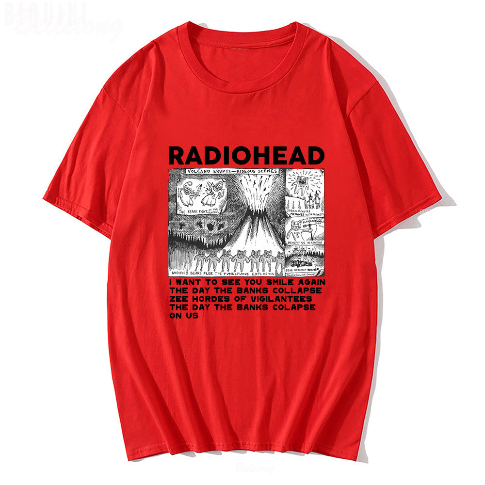 Bandora™ – męski t-shirt z nadrukiem zespołu  