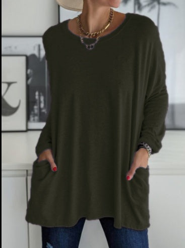 Seraphina™ – sweter z kieszenią, łatwy w noszeniu