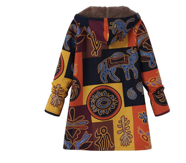 Fiora™ Miękka Luksusowa Fleece Kurtka – Damska Przytulna Bluza z Kapturem