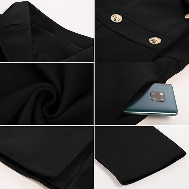 Orvaya™ – damski płaszcz dwurzędowy