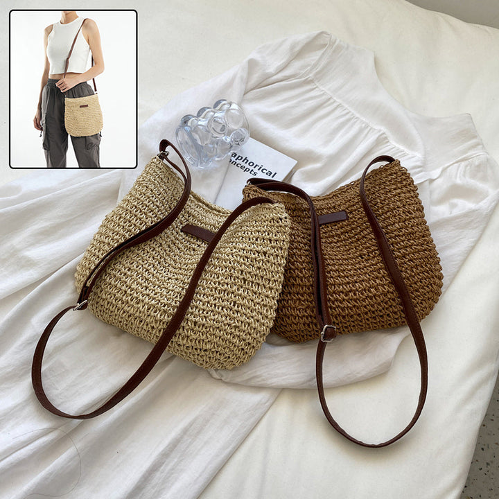 Serenata™ – elegancka słomiana torba plażowa