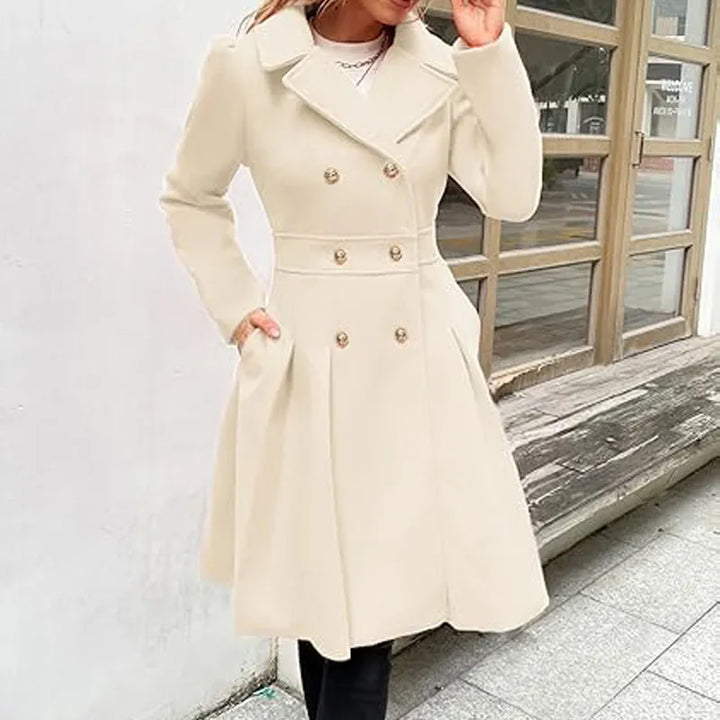 Orvaya™ – damski płaszcz dwurzędowy