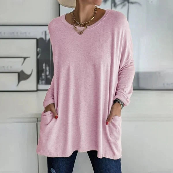 Seraphina™ – sweter z kieszenią, łatwy w noszeniu