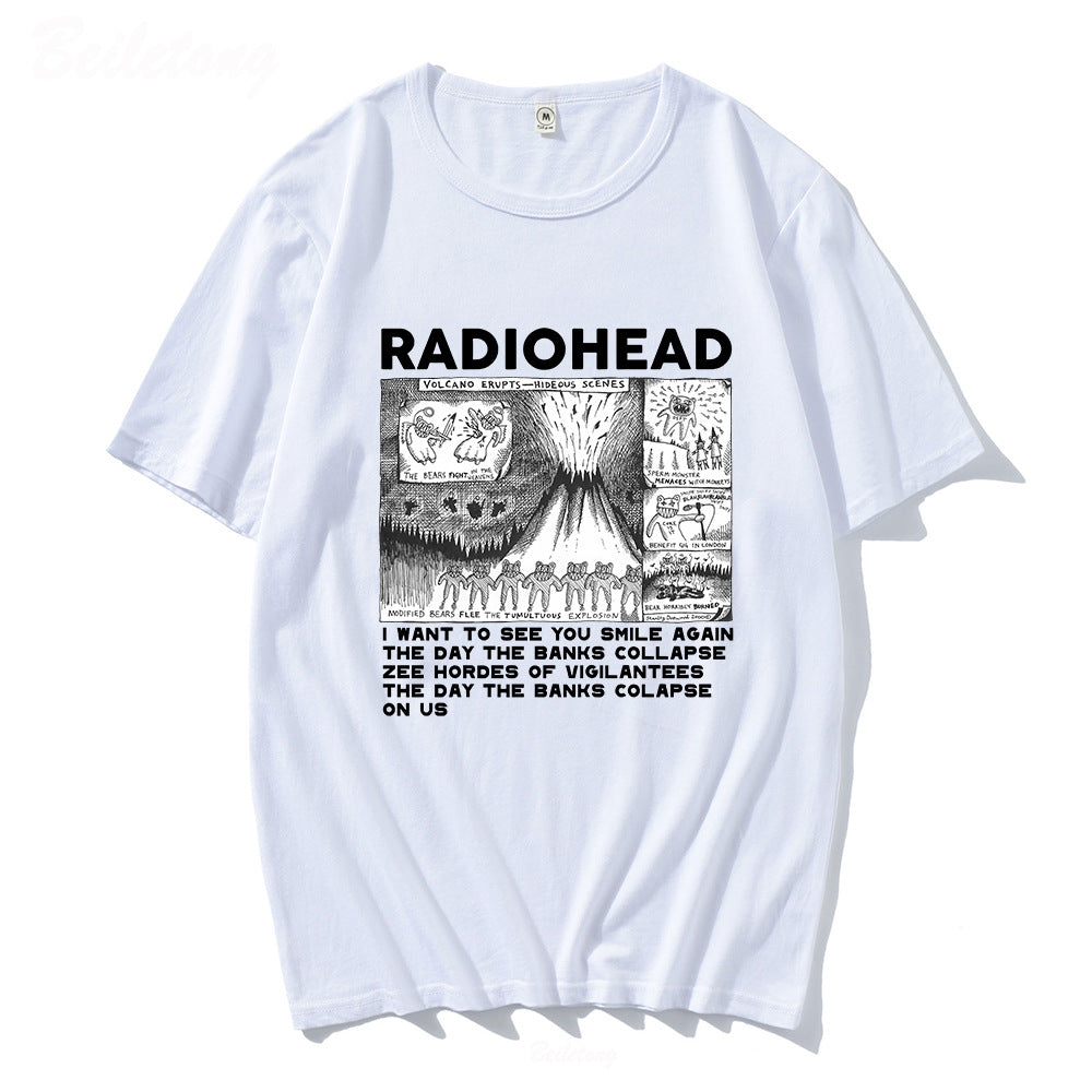 Bandora™ – męski t-shirt z nadrukiem zespołu  