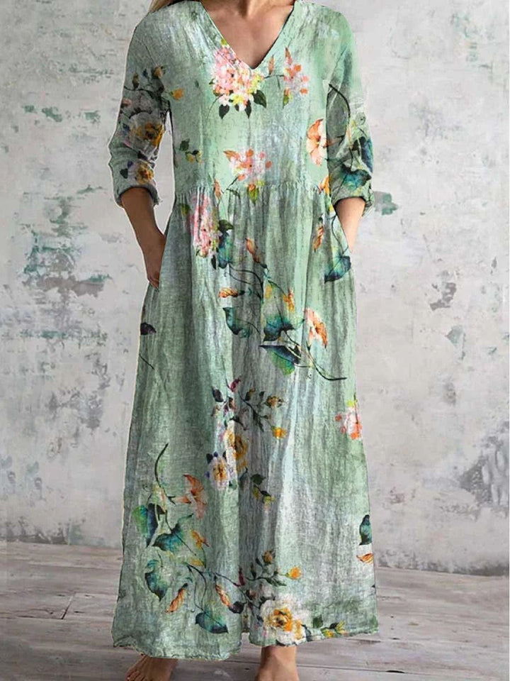 Serenata™ – sukienka midi Floral Reverie
