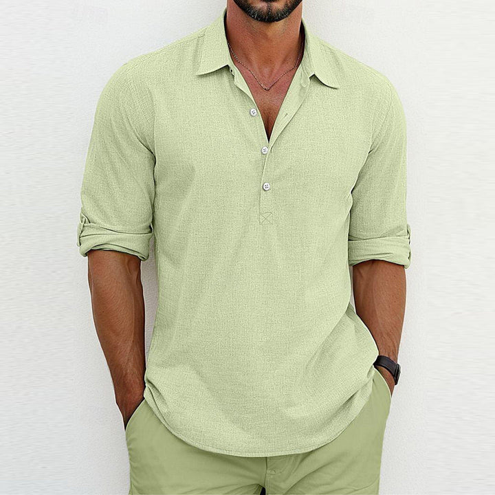 Marco™ - Klasyczne lniane polo