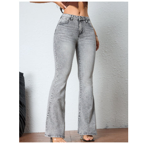 Elvara™ – Damskie eleganckie jeansy o rozszerzanym kroju