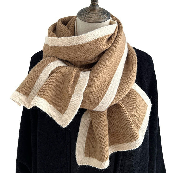 Aurien™ – Woman Soft Wool Colormatch Scarf