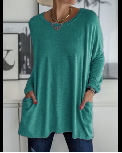 Seraphina™ – sweter z kieszenią, łatwy w noszeniu