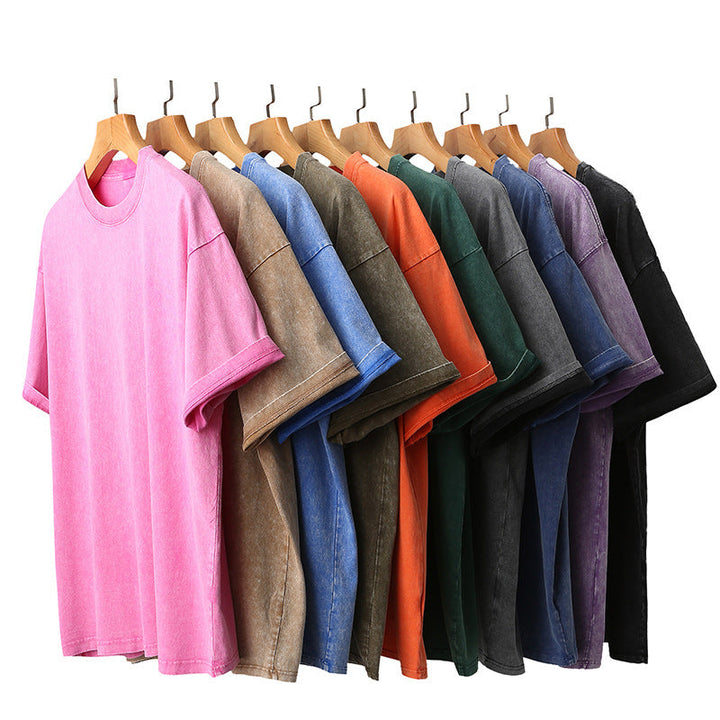 Casual Cotton Oversized Tee Set - 3-Pack