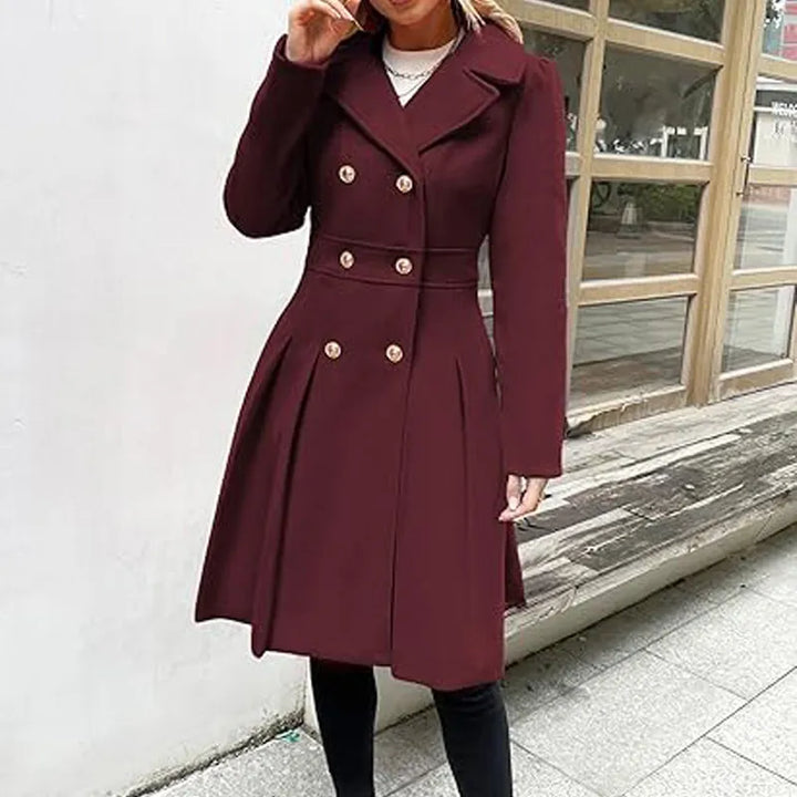 Orvaya™ – damski płaszcz dwurzędowy