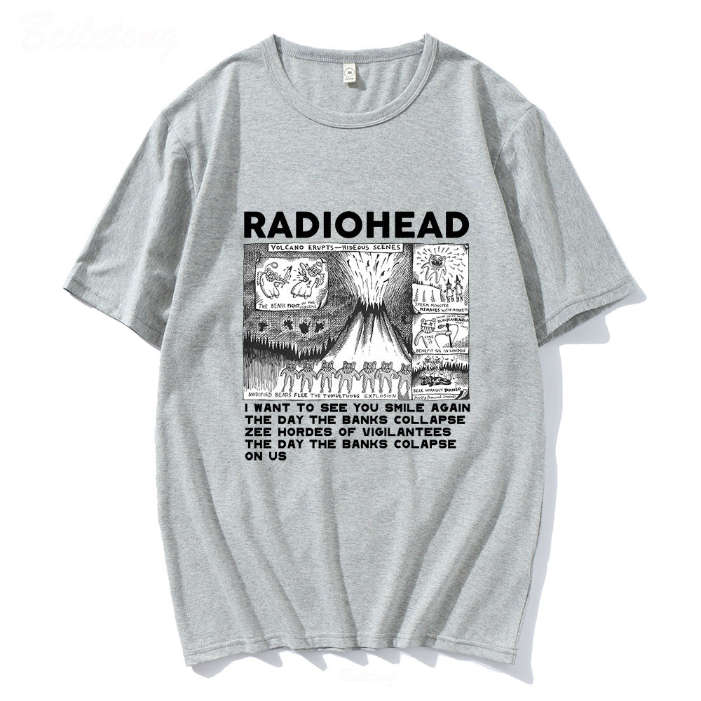 Bandora™ – męski t-shirt z nadrukiem zespołu  