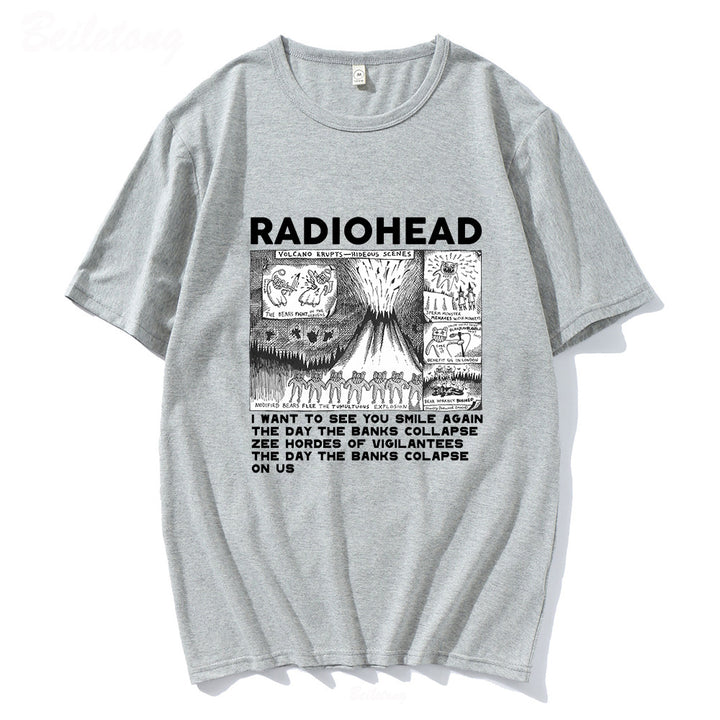 Bandora™ – męski t-shirt z nadrukiem zespołu  