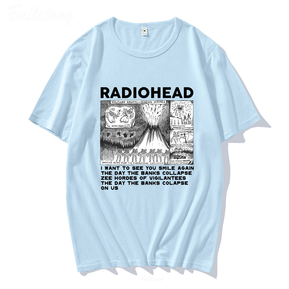 Bandora™ – męski t-shirt z nadrukiem zespołu  