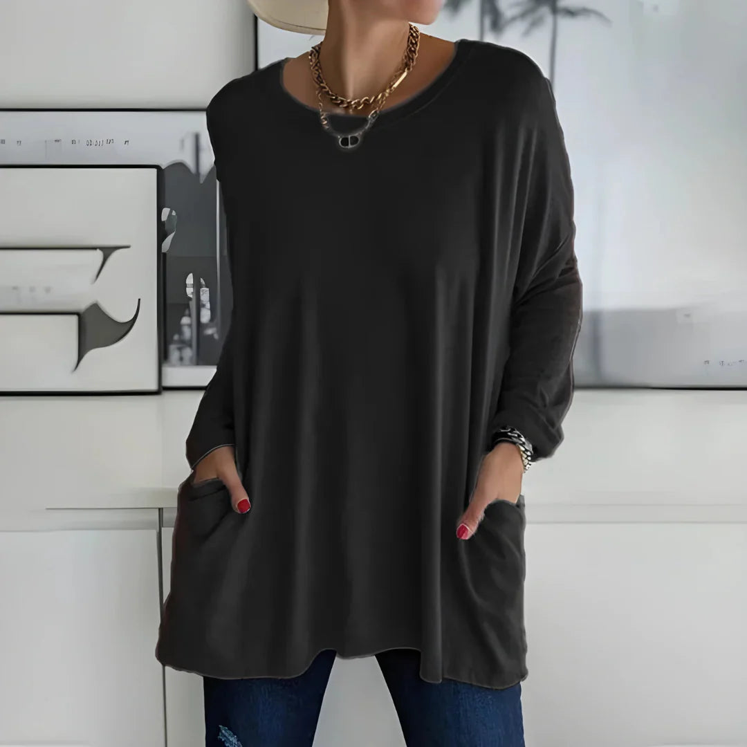 Seraphina™ – sweter z kieszenią, łatwy w noszeniu