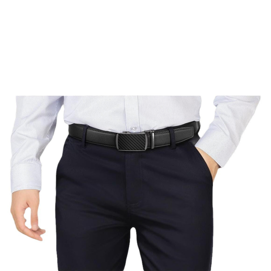 GripLux™ | Męski automatyczny pasek skórzany