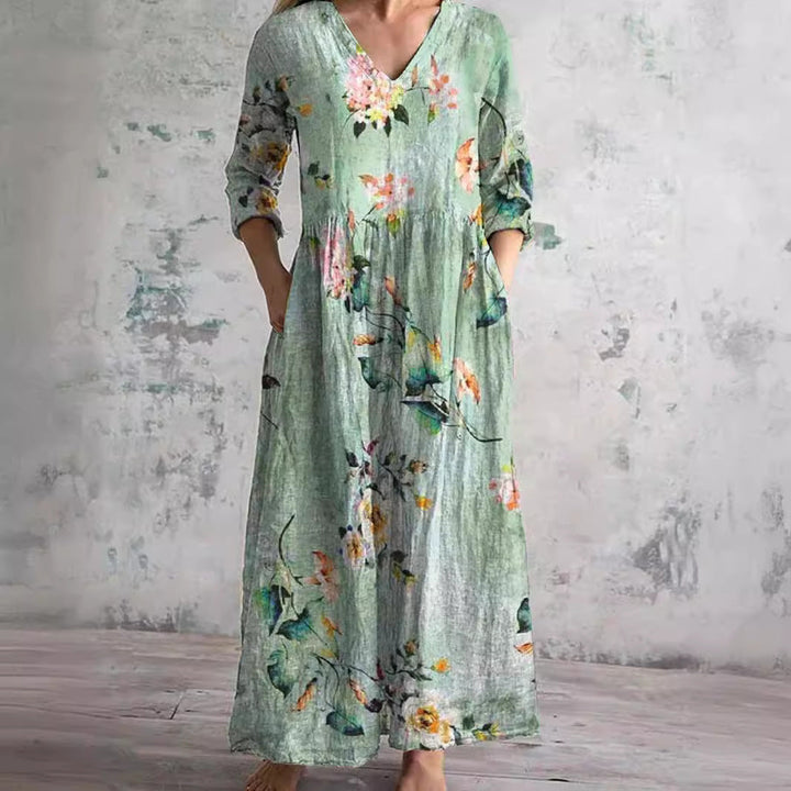 Serenata™ – sukienka midi Floral Reverie