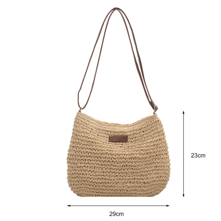 Serenata™ – elegancka słomiana torba plażowa
