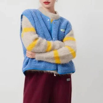 Velora™ | Elegant Soft Fleece Women's Vest