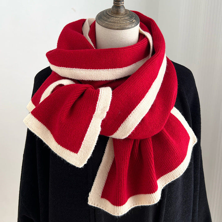 Aurien™ – Woman Soft Wool Colormatch Scarf