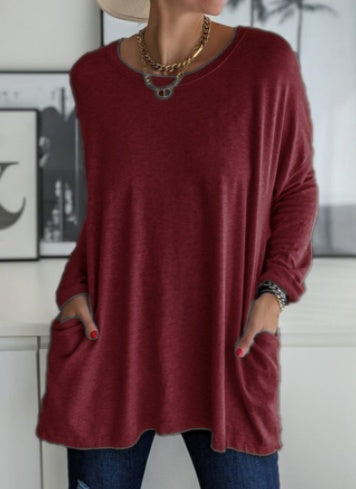 Seraphina™ – sweter z kieszenią, łatwy w noszeniu