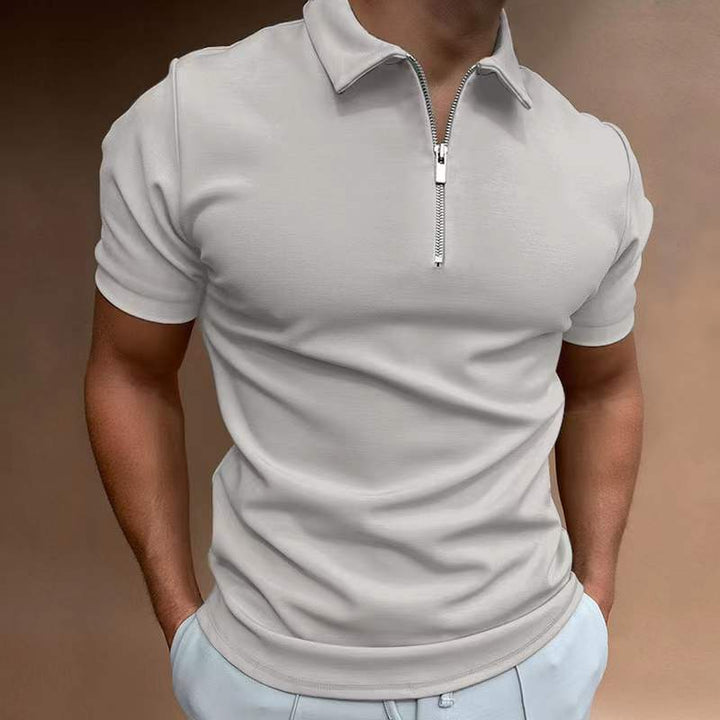 Novaro™ – męska casualowa koszulka polo z cyfrowym nadrukiem  