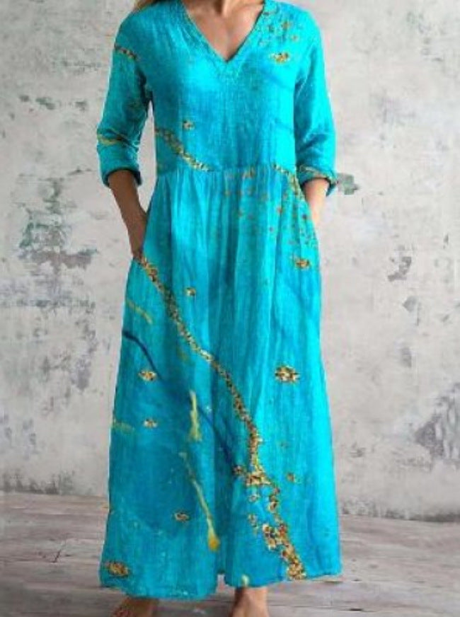 Serenata™ – sukienka midi Floral Reverie