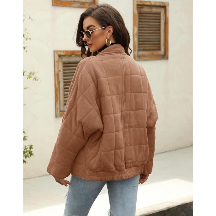 Virelle™ – Cotton Blend Pocket Jacket