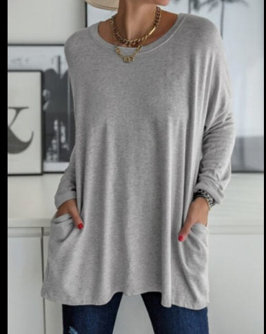 Seraphina™ – sweter z kieszenią, łatwy w noszeniu