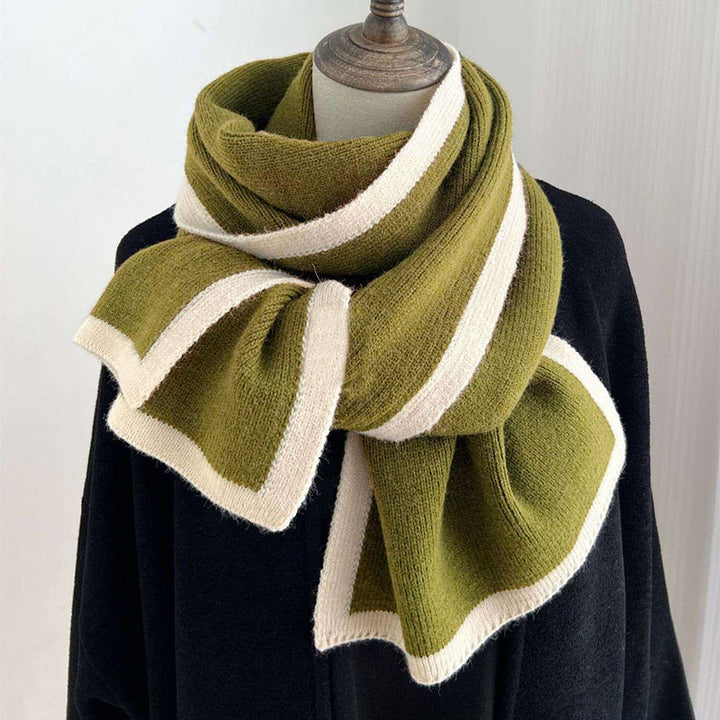 Aurien™ – Woman Soft Wool Colormatch Scarf