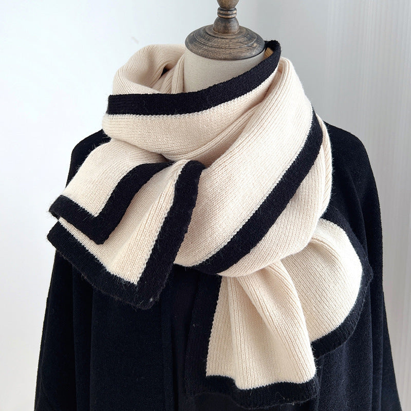Aurien™ – Woman Soft Wool Colormatch Scarf