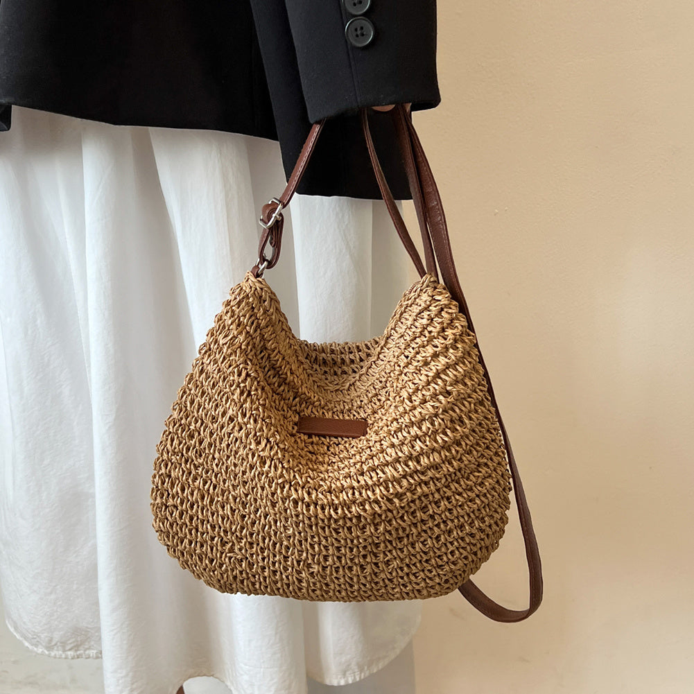 Serenata™ – elegancka słomiana torba plażowa