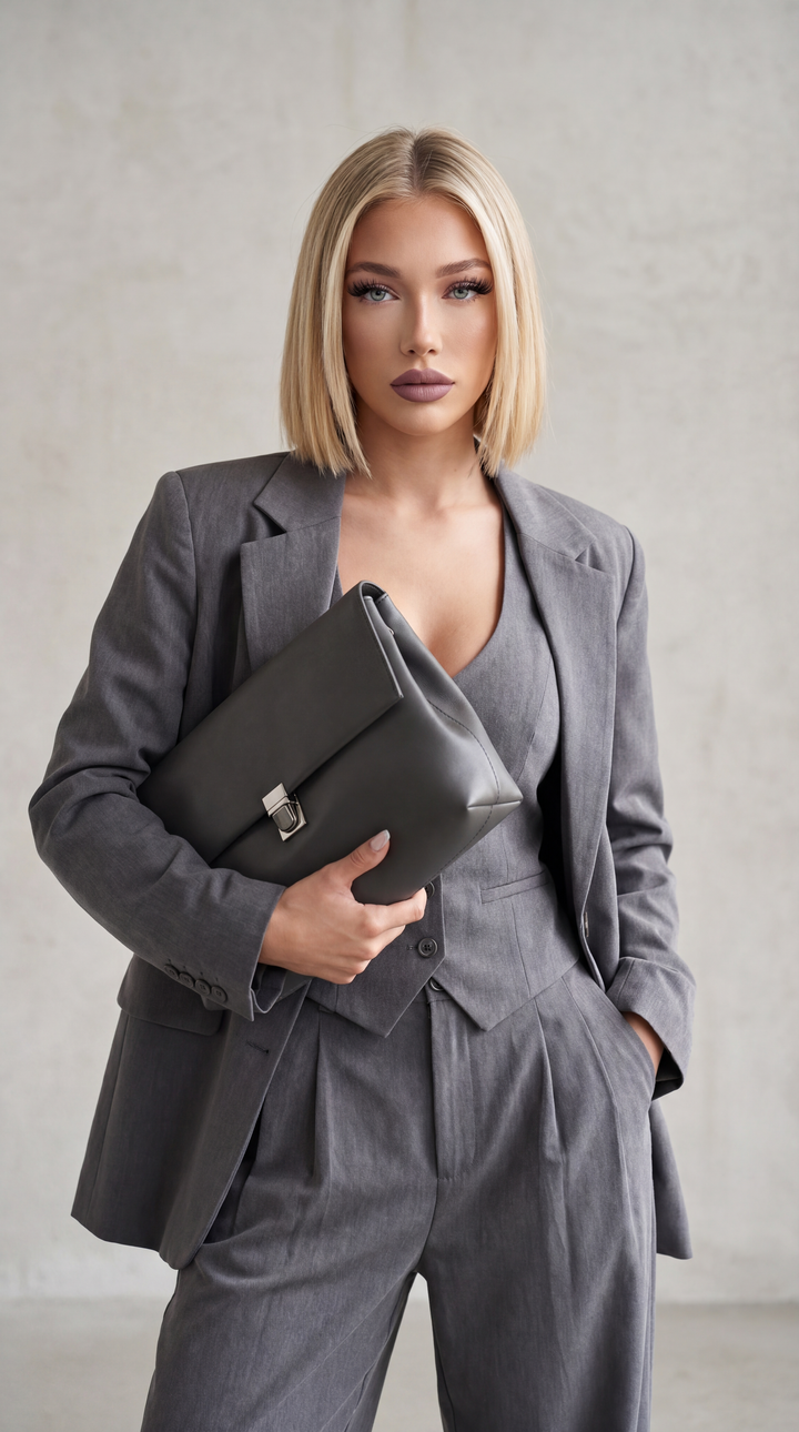 Gravion™ – Damski nowoczesny trzyczęściowy zestaw casualowy