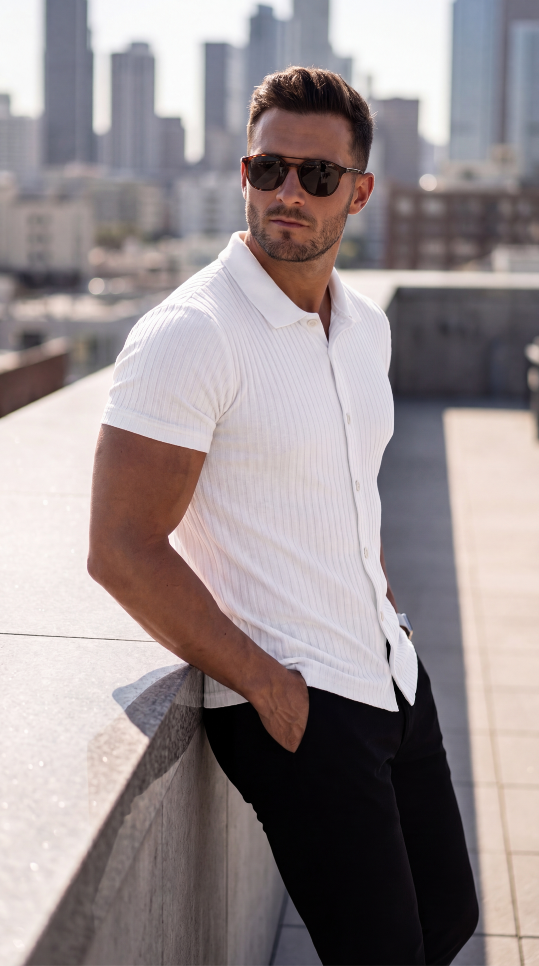 Sportivo™ – Men’s Summer Sports Casual Shirt