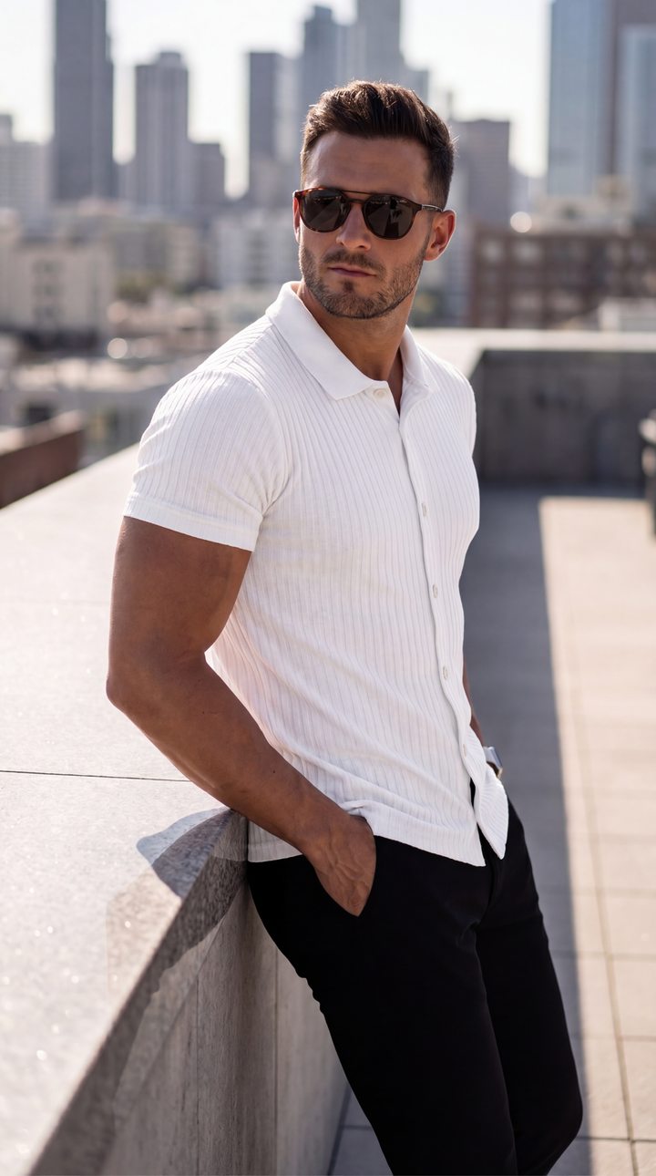 Sportivo™ – Men’s Summer Sports Casual Shirt