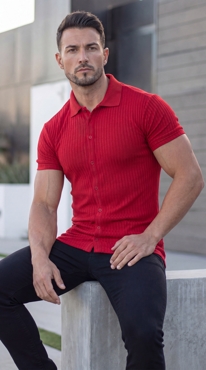 Sportivo™ – Men’s Summer Sports Casual Shirt
