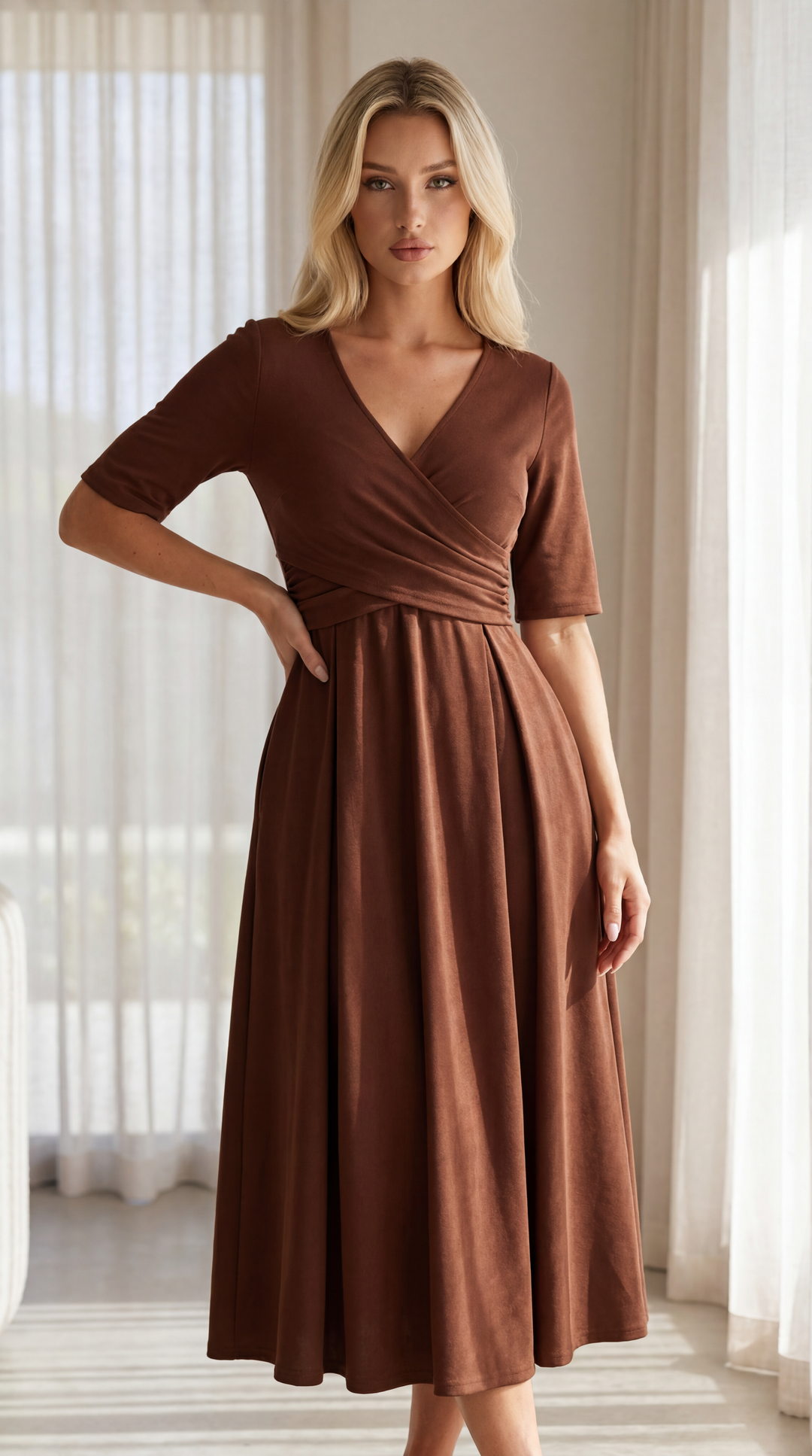 Élara™ – elegancka wieczorowa sukienka o sylwetce