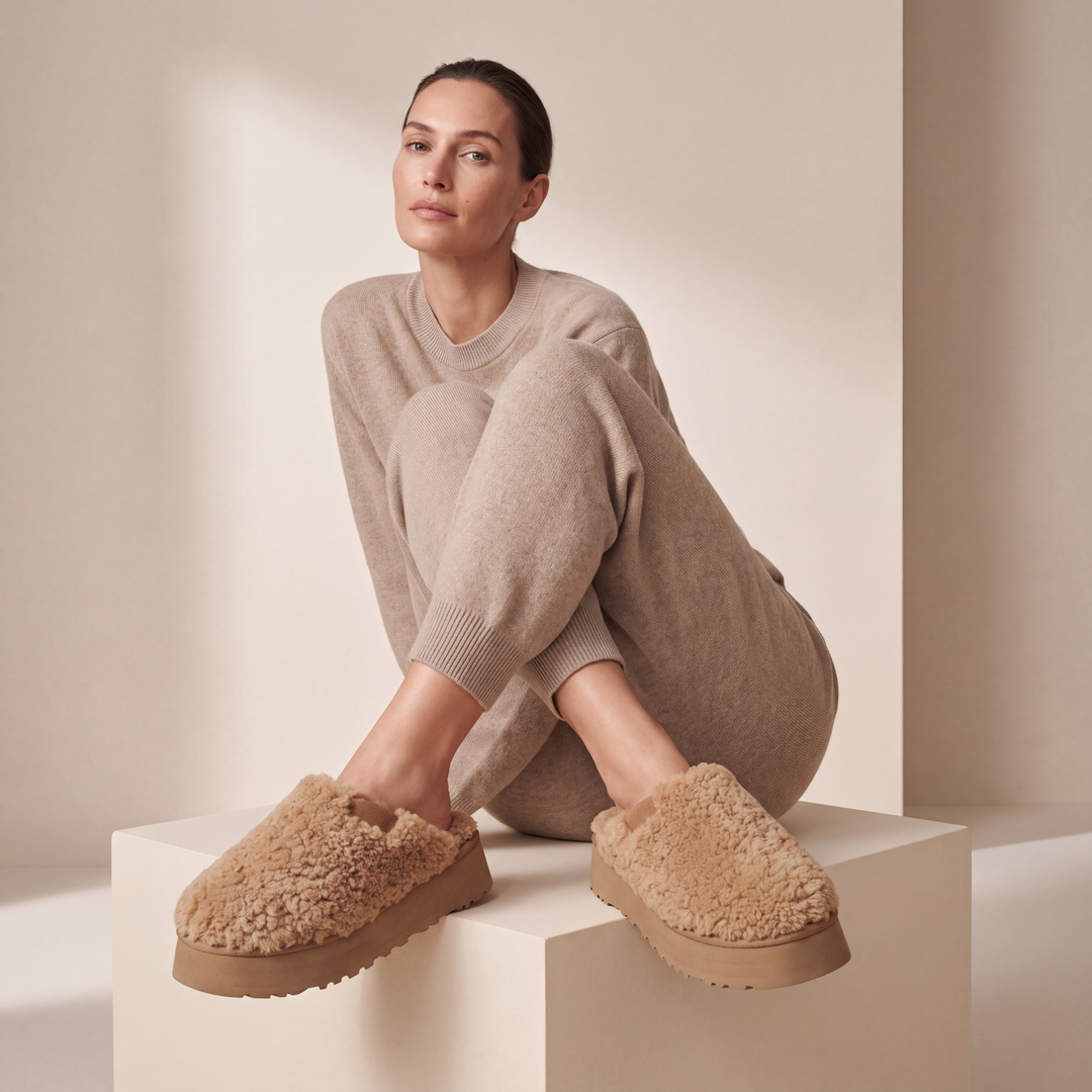 Luna™ – kapcie teddy