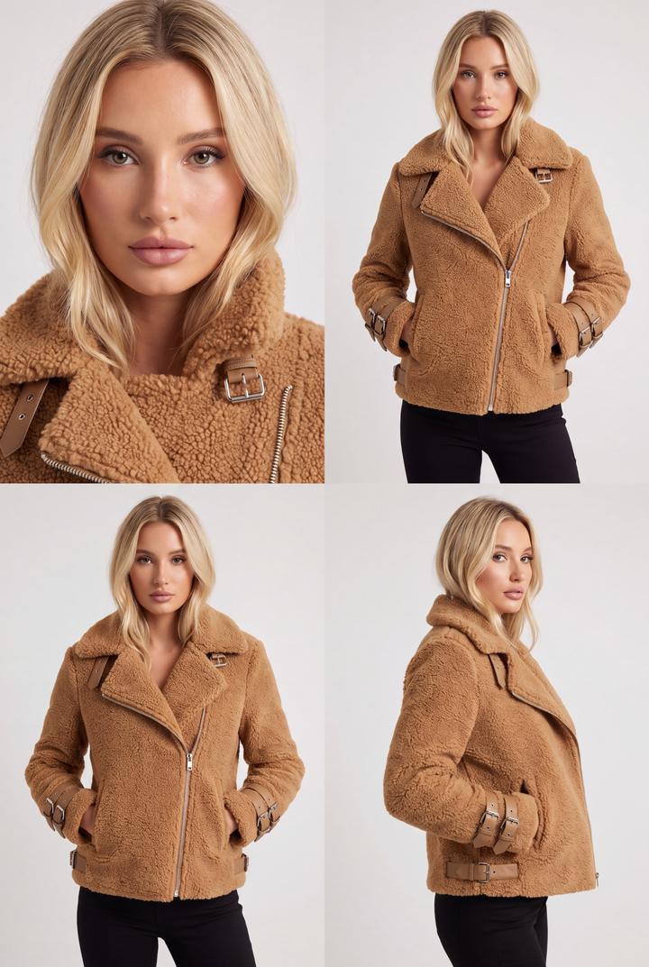 Sienna™ – płaszcz teddy