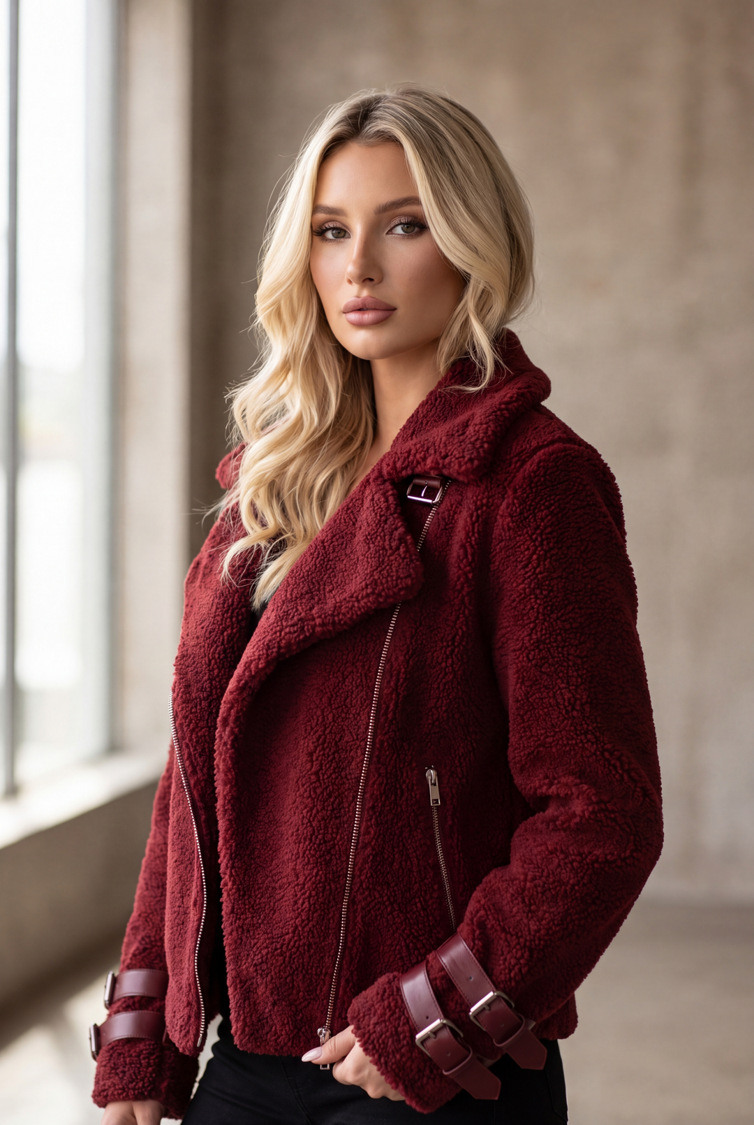 Sienna™ – płaszcz teddy