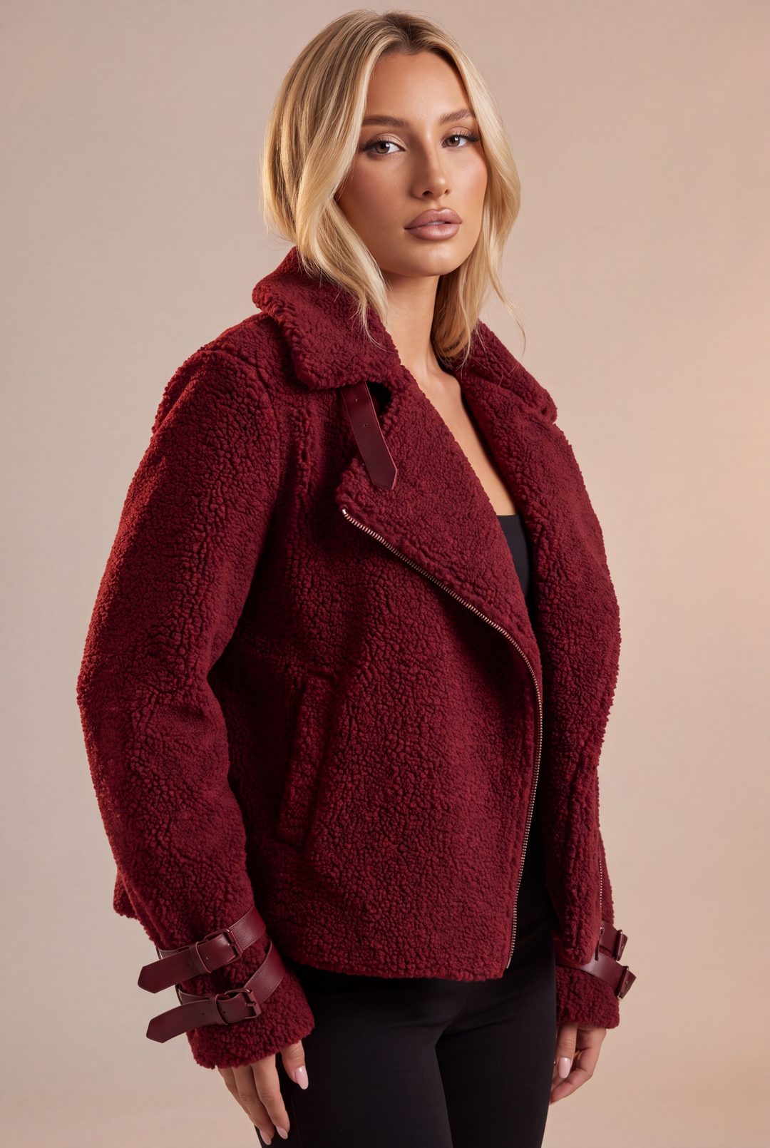 Sienna™ – płaszcz teddy