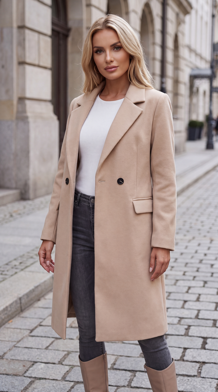 Elora™ – długi płaszcz