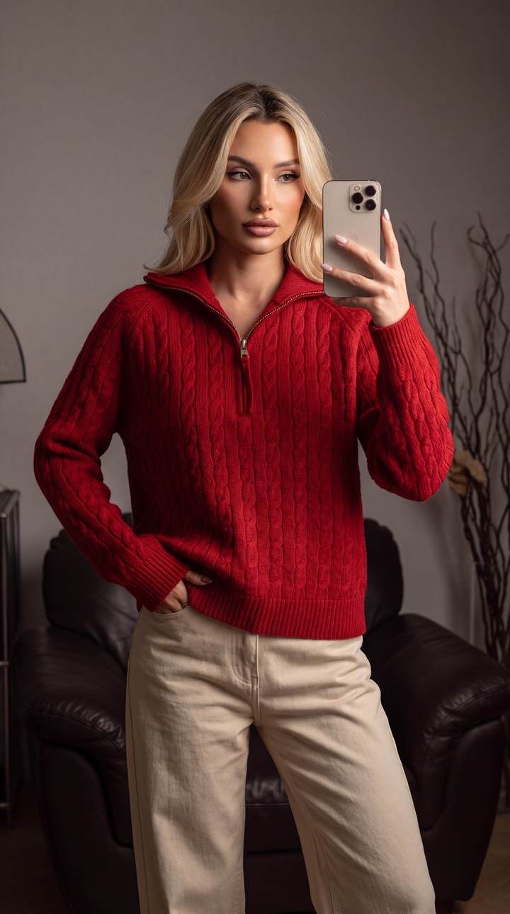 Sweter dzianinowy Elva™