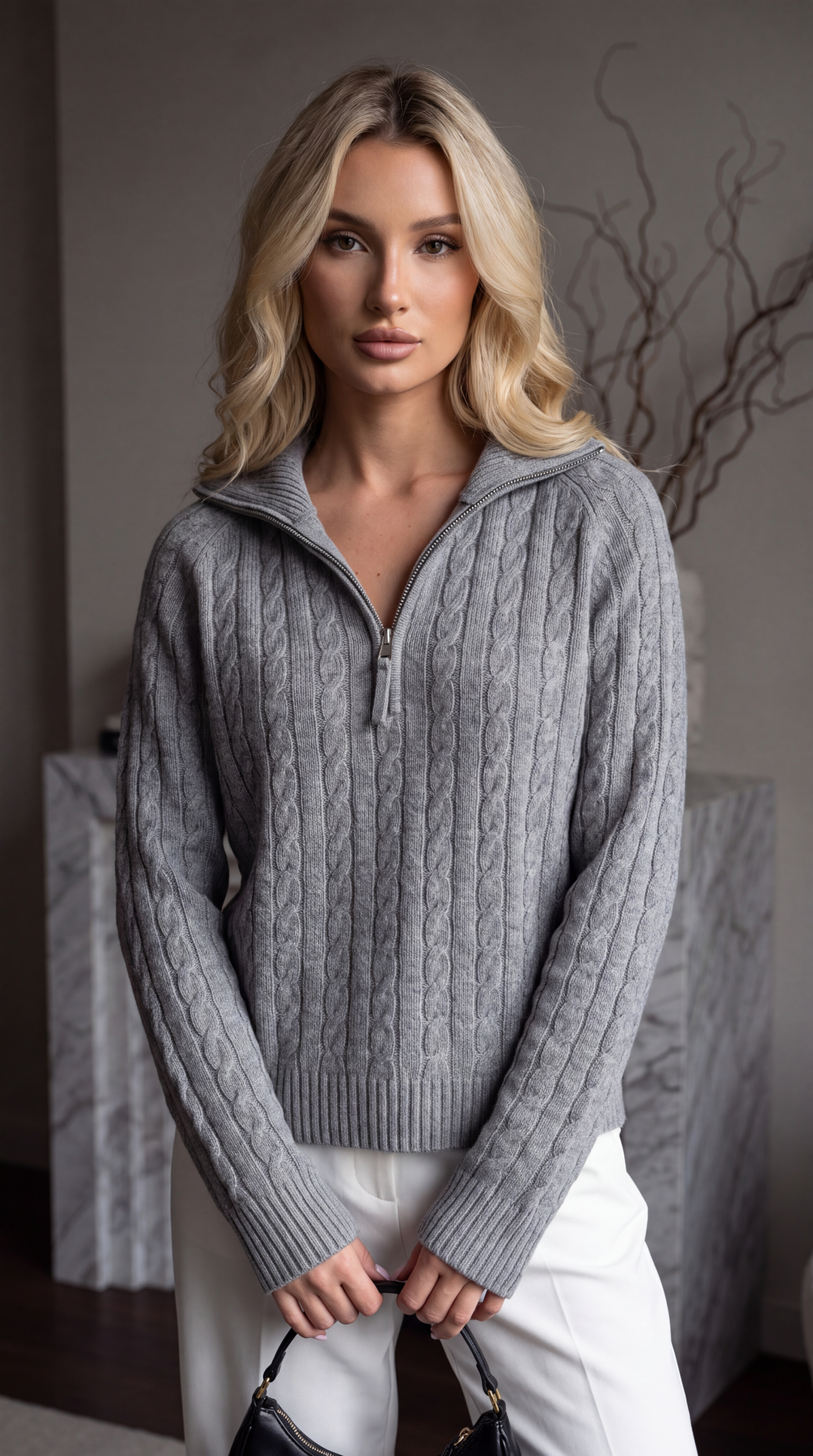 Sweter dzianinowy Elva™