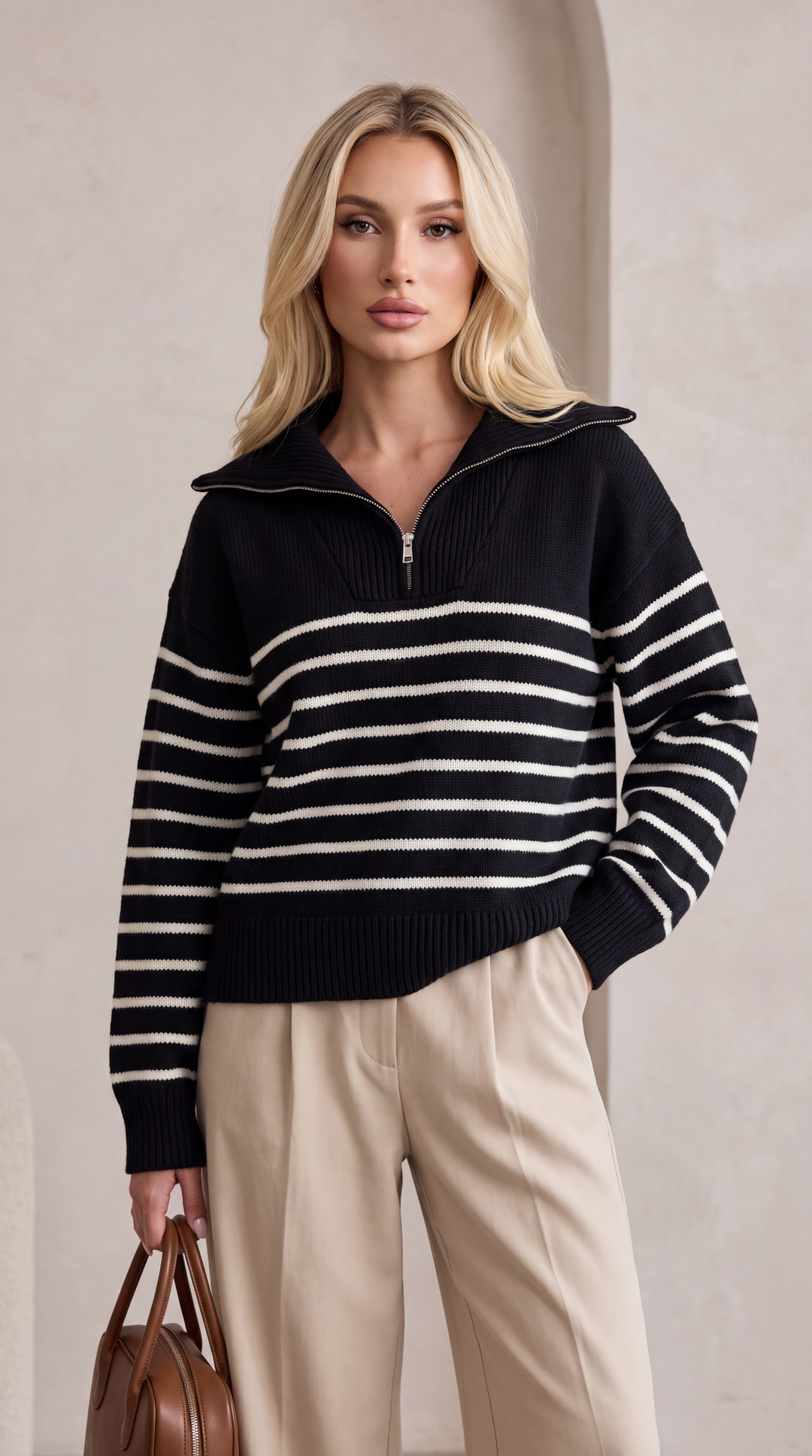 Sweter w paski Mira™